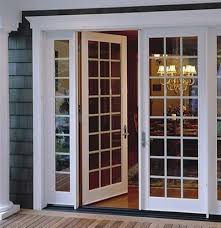 Residential interior with wide windows